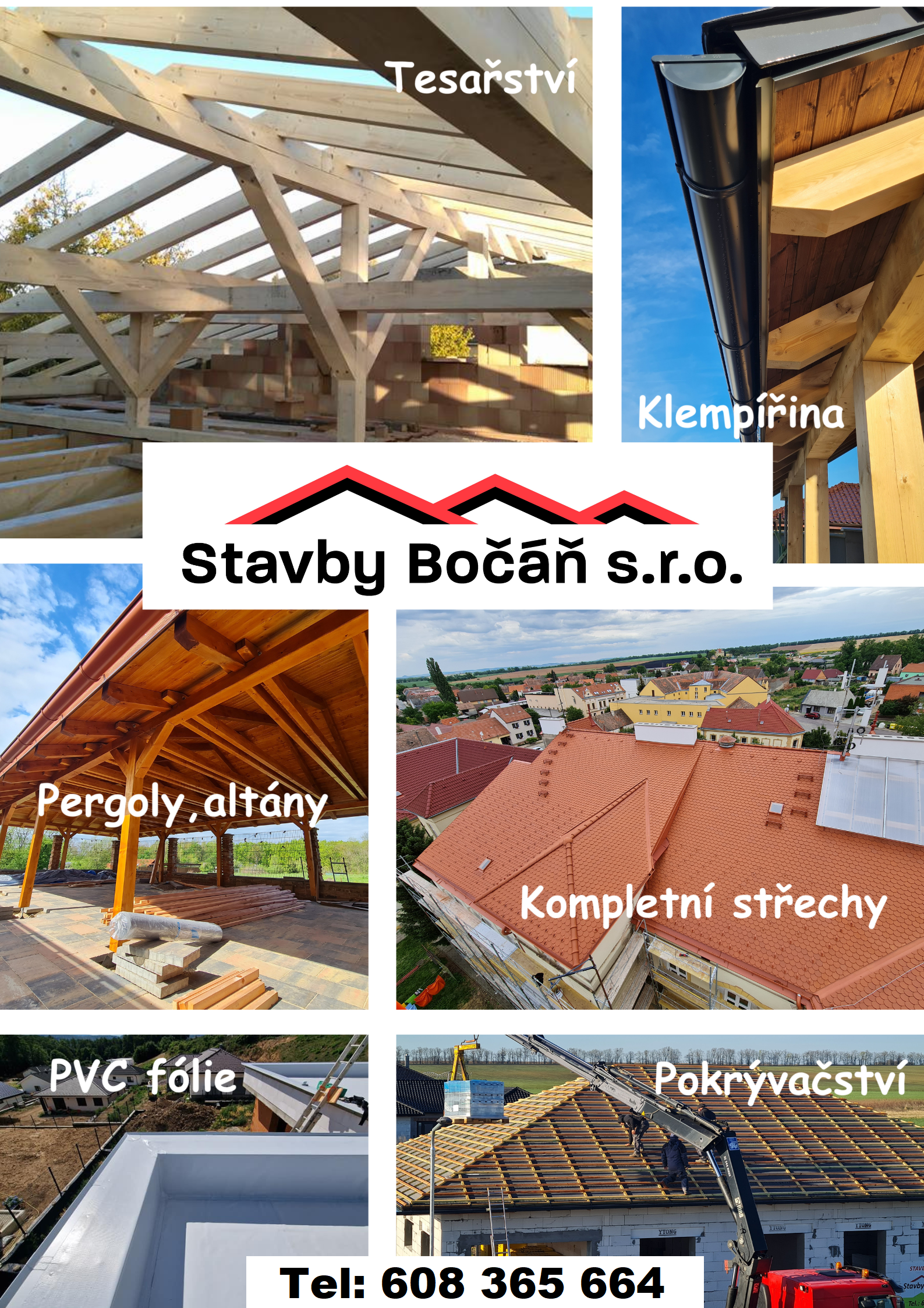 Montáž střechy Jihomoravský kraj – Stavby Bočáň s.r.o. | Stavby Střechy Znojmo